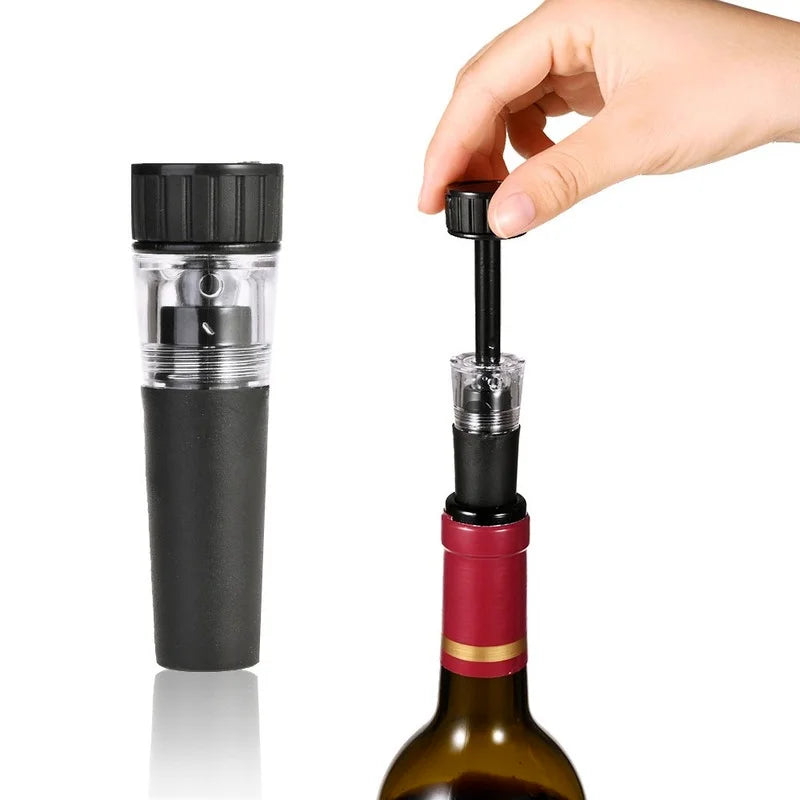 Air Pump Wine Bottle Opener Air Pressure Vacuum Wine Stopper Beer Lid Opener Corkscrew Corks Out Tool  Kitchen Accessories