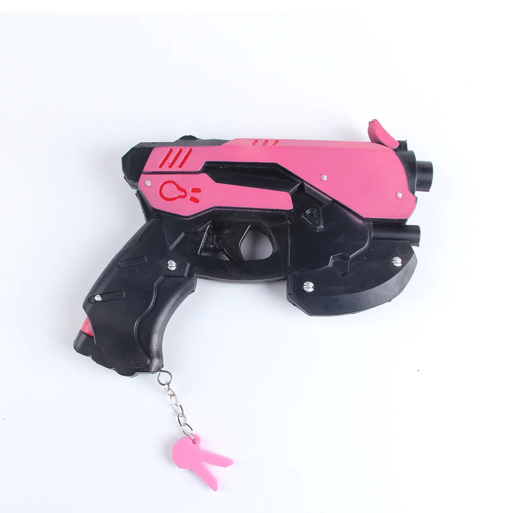 Sydanne Game Overwatch D.Va Props Gun Hana Song Dva Weapon Pistol Cosplay Props Accessories Christmas Halloween Party Toy