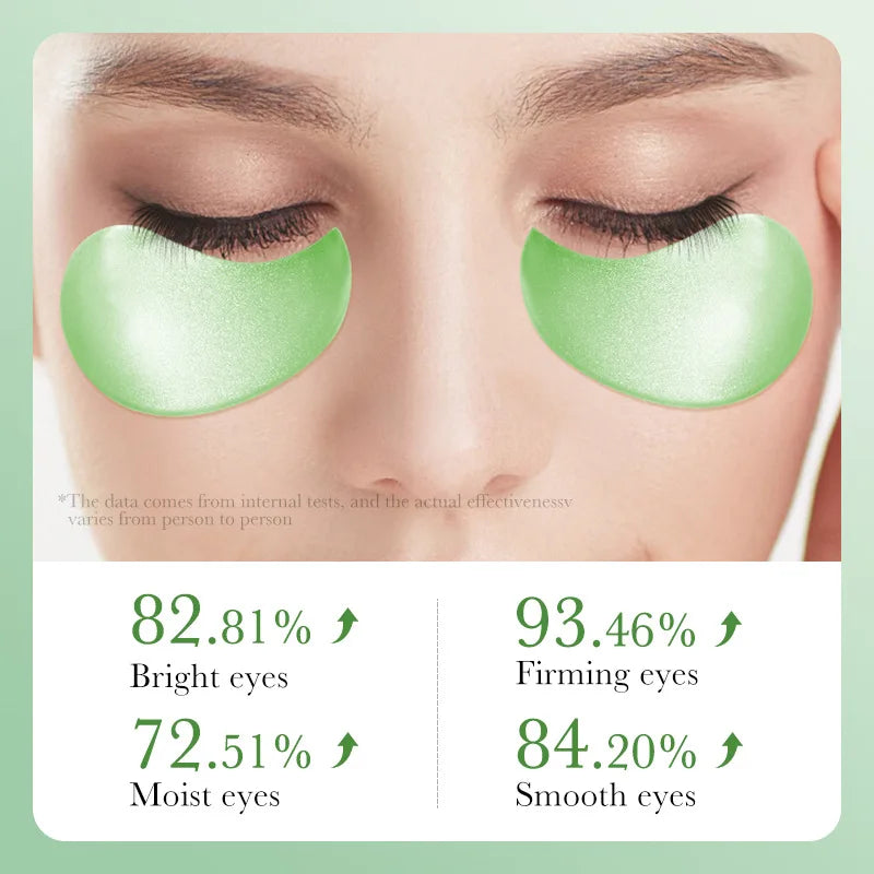 60pcs SAODER Aloe Vera Collagen Eye Mask Anti Dark Circles Eyes Bags Moisturizing Firming Eye Patches Eyes Skin Care Products