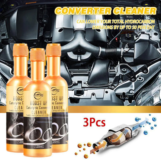 3pcs/set Car Engine Catalyst Converter Cleaners Automobile Engine CSV Cleaning Accelerators Catalysts Easy To Clean