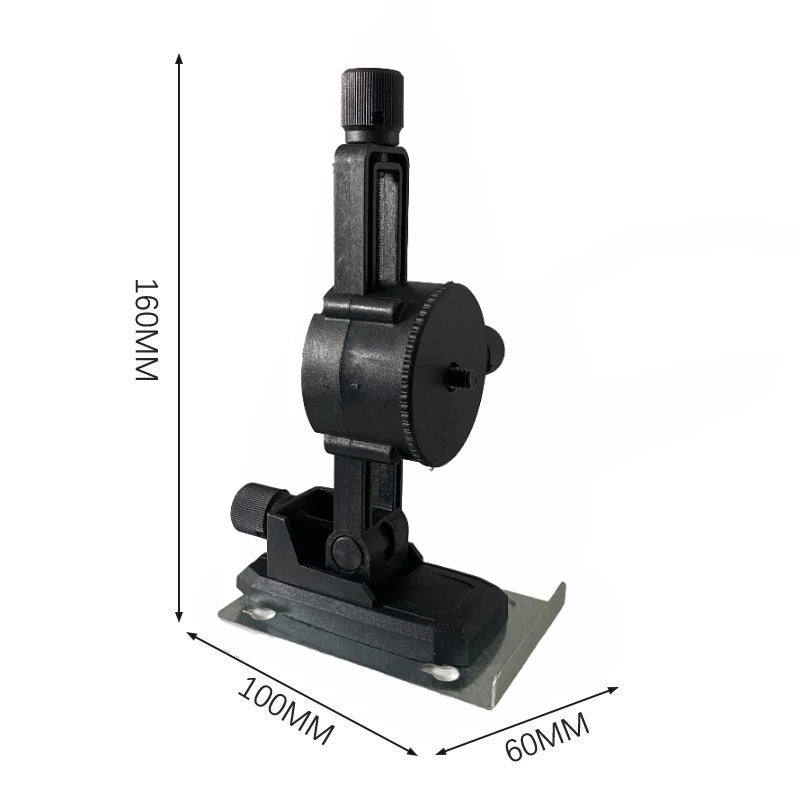 Versatile Laser Level Accessories, Rotating Base / Adjustable Platform / Ultra-Sturdy Magnetic Wall Bracket with 1/4 "Thread