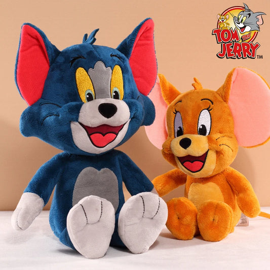 Tom and Jerry doll cute soothing plush toy baby sleeping pillow children doll lovers gift