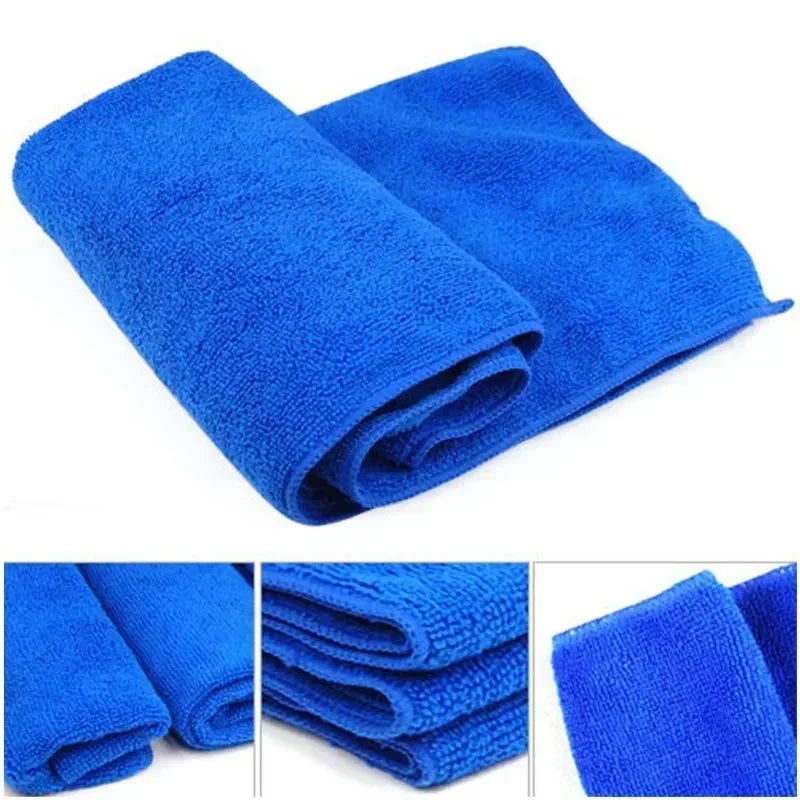 Microfiber Cleaning1-100pcs Cloth Lint-free, Strip-Free Reusable Cleaning Towels, Super Absorbent Cleaning Towels for RV Windows