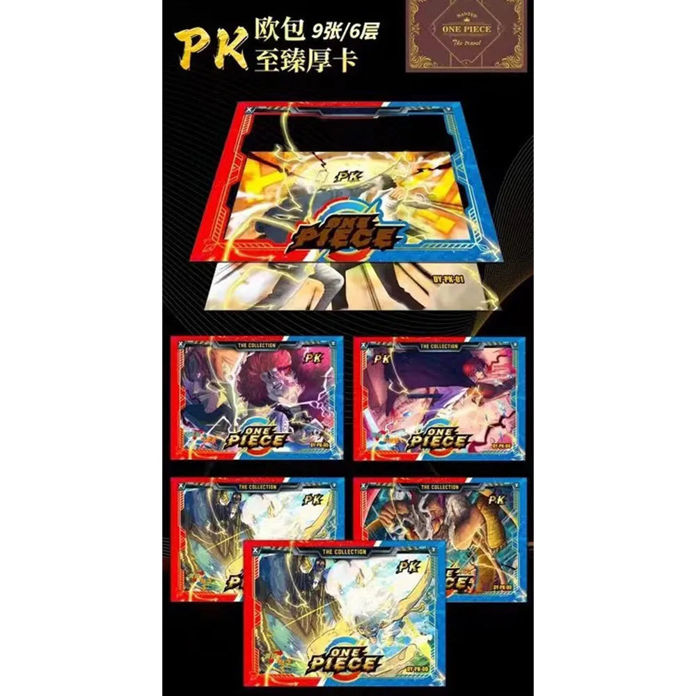 One Piece Card Collect Card Diamond TSR Platinum Flash Card Luffy Empress Children's Toy Blind Box