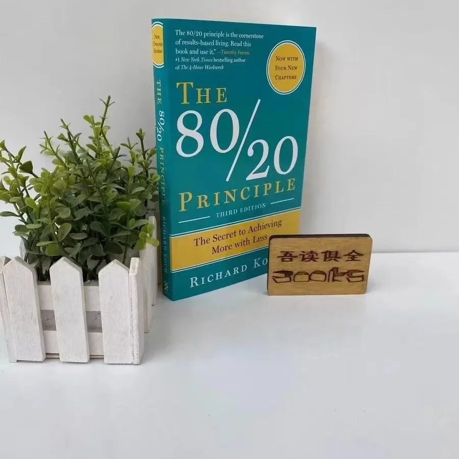 The 80/20 Principle By Richard Koch The Secret to Achieving More with Less Novel Paperback In English