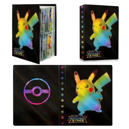 2024 New Charizard Squirtle Holder Binder Collections Holder Anime Card Protector Notebook Pokemones Album 240PCS Card Book