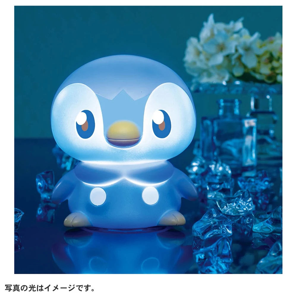 Original Takara Tomy Pokemon Poke Peace Puni Kyun Light Pikachu Piplup Cute Kawaii Night Light Good Gifts for Kids Girls Fans