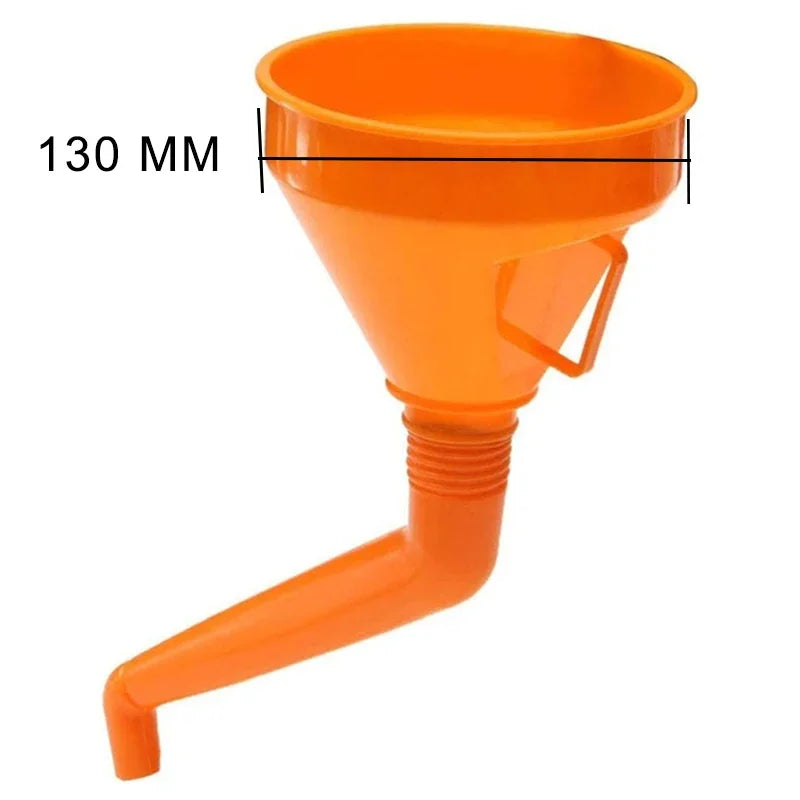 Refueling Funnel with Filter Motorcycle Refuel Gasoline Engine Oil Funnel Moto Car Long Mouth Funnels Car Repair Filling Tools