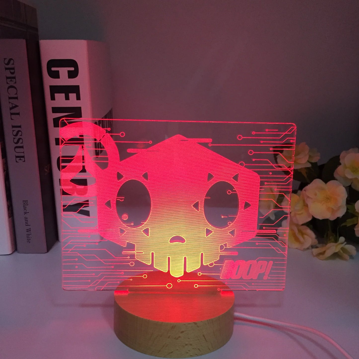 Game Overwatch Figure Hero Doomfist Lucio Ashe Roadhog Sombra Mei Mercy Wooden 3D Lamp For Home Decor Wood Gift For Friends