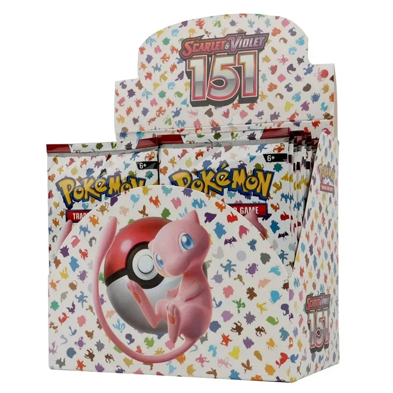 360pcs Pokemon English Version TCG: Scarlet & Violet 151 Classics Expansion Booster Box Trade Card 36 Pack Box