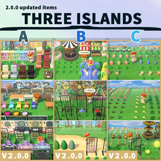 Animal Crossing New Horizons Treasure Island Dream island  Diy Recipes Plan  Nook Miles Tickets Furniture island Bells acnh