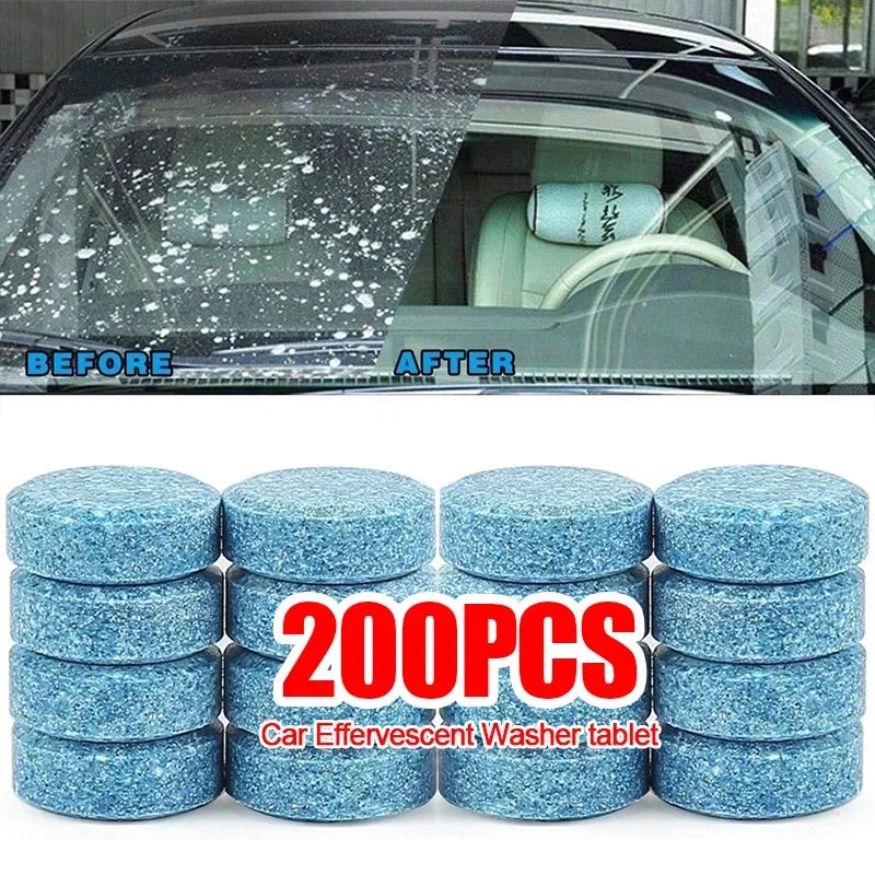 Universal Ultra-Concentrated Effervescent Tablets Car Instantly Defog Clean Glass and Windows with Anti-Fog Agents Easy Amagi