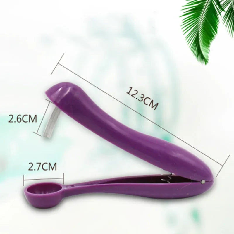 New 5'' Cherry Fruit Kitchen Pitter Remover Olive Corer Seed Remove Pit Tool Gadge Vegetable Salad Tools For Cooking Accessories