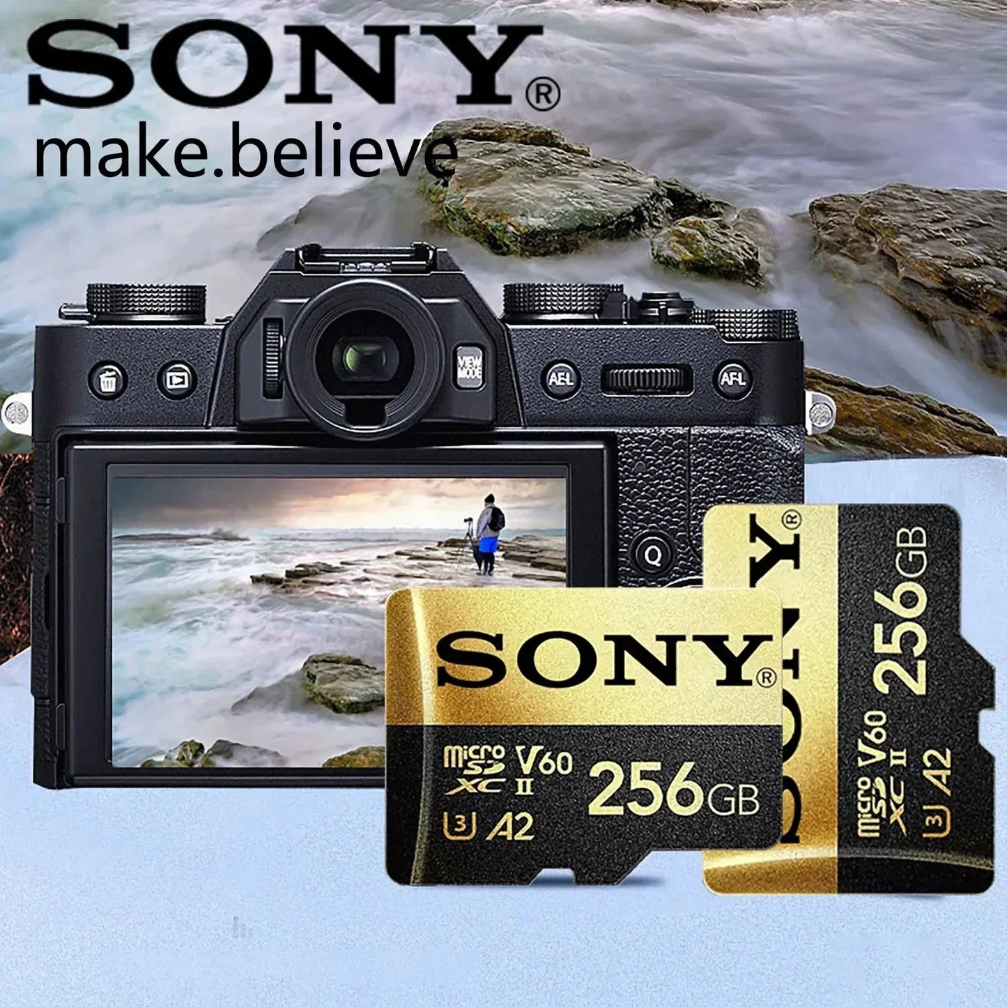 SONY Micro SD TF Card Mini 1TB Memory Card Class 128GB 256GB High Speed Cartao De Memoria Flash Memory TF Mecard C10 For Xiao Mi