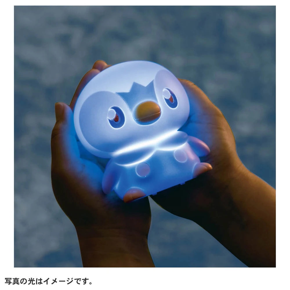 Original Takara Tomy Pokemon Poke Peace Puni Kyun Light Pikachu Piplup Cute Kawaii Night Light Good Gifts for Kids Girls Fans