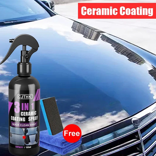 3 In 1 Car Ceramic Nano Coating Liquid Coatin Nano Crystal Hydrophobic Layer Polishing Paint Agent Car Polish Nanos Coatings