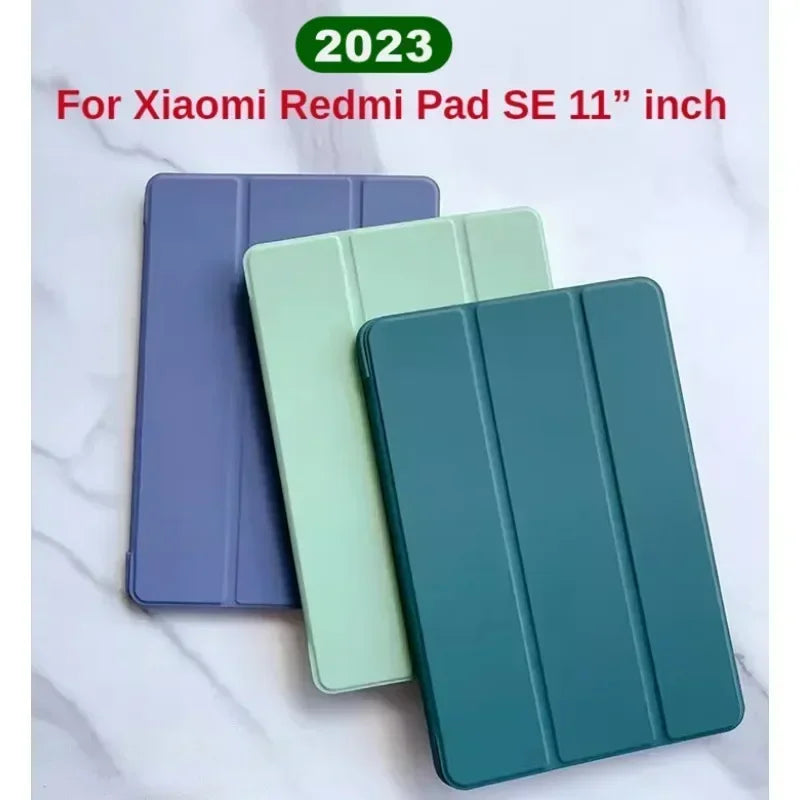 Trifold Tablet Cases for Xiaomi Redmi Pad SE 11 2023 for Xiaomi Mi Pad 5 /MiPad 5 Pro 11 inch 5G Xiaomi Pad 6/6 Pro Flip Case