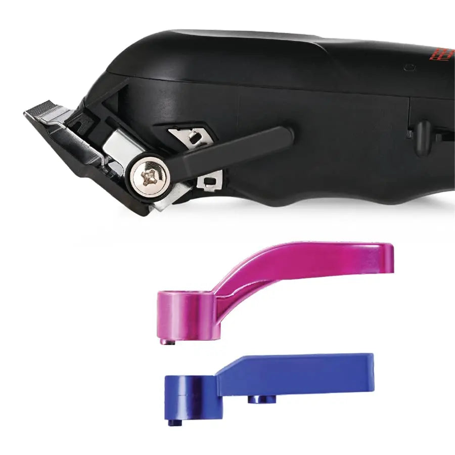 Stylecraft Rebel Professional Super-Torque Cordless Hair Clipper (Modular Lids: Pink, Blue, Black Included), Black Diamond