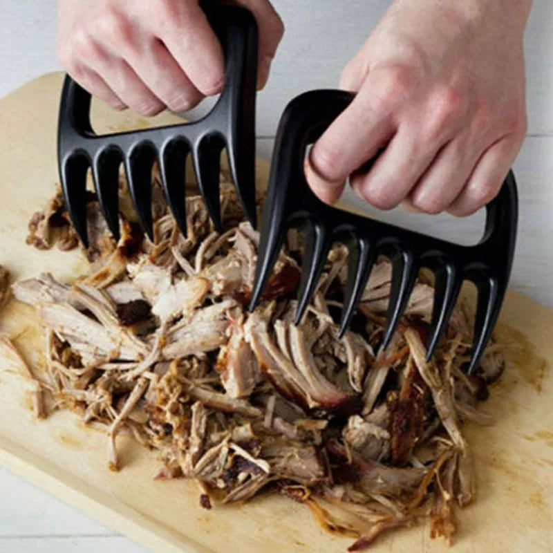 Bear Claw Meat Separator Meat Fork Shredder Barbecue Handle Kitchen Food Fork Meat Slicer BBQ Grill Meat Handler Kitchen Tools