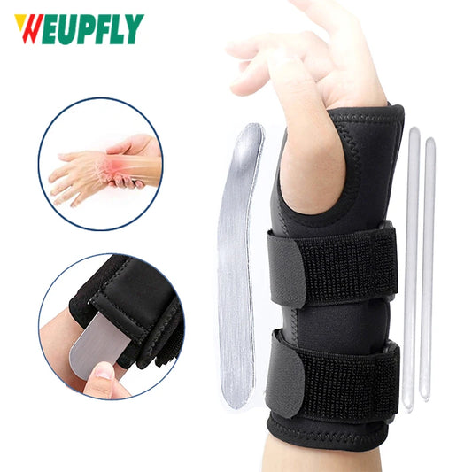 1PCS Wrist Brace for Carpal Tunnel, Wrist Brace Night Support, Adjustable Wrist Splint Right Left Hand, for Women and Men