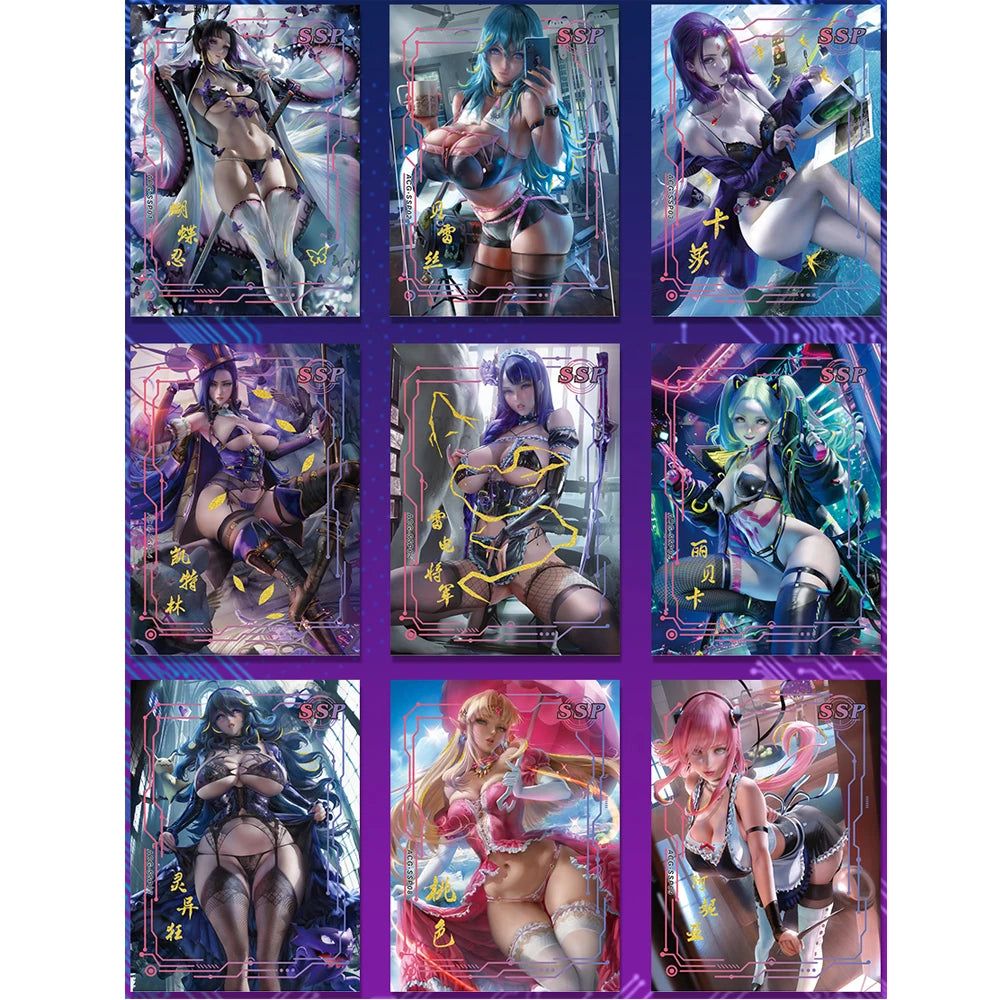 Goddess Story Card Collection ACG Goddess Alliance Rare Booster Box Kids Child Hobbies Game Cards Table For Toys Birthday Gift