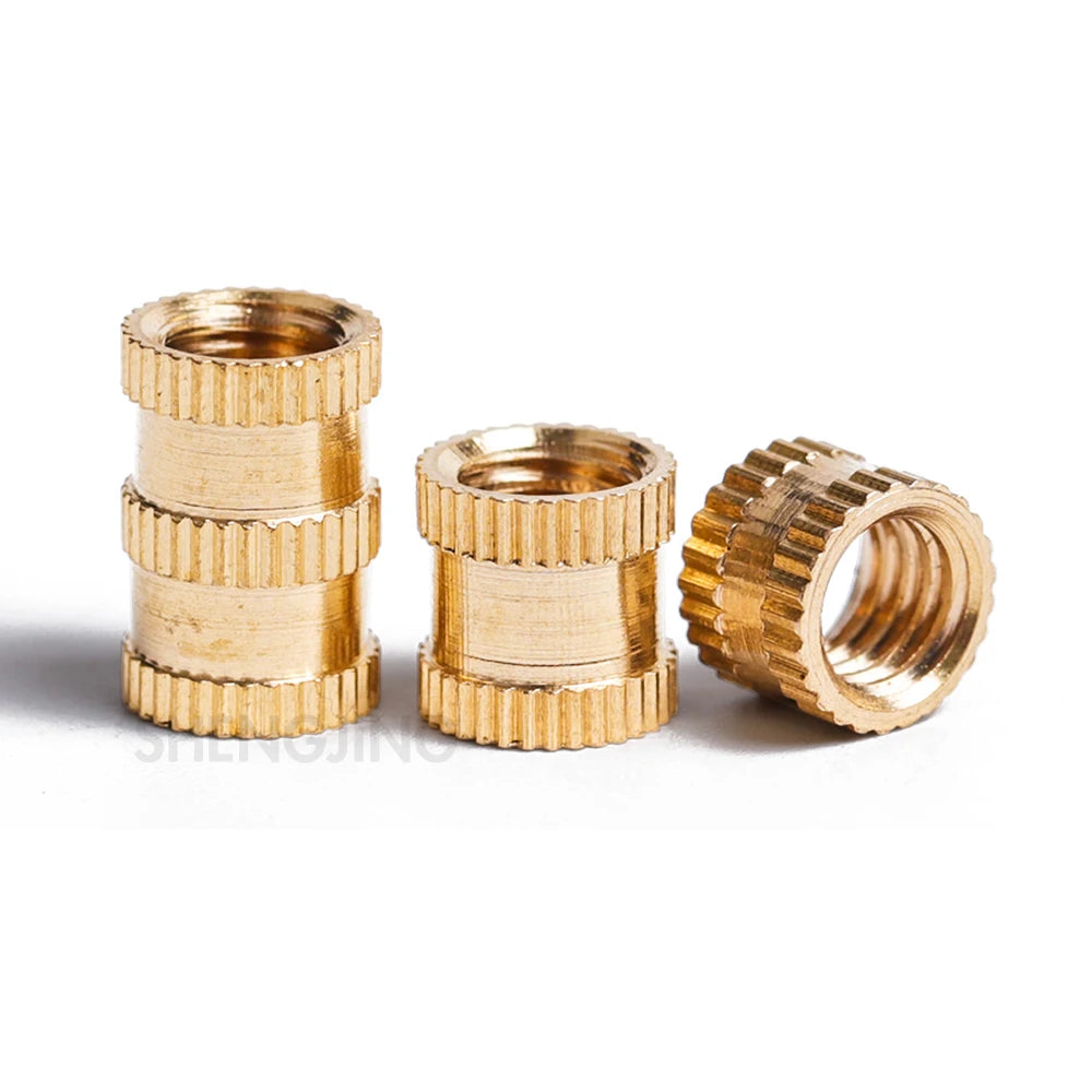 Threaded Brass Inserts 3D Printing Components Assortment Kit M1 M1.2 M1.4 M1.6 M1.7 To M10 Heat Knurled Heat Insert Nut 70-1300