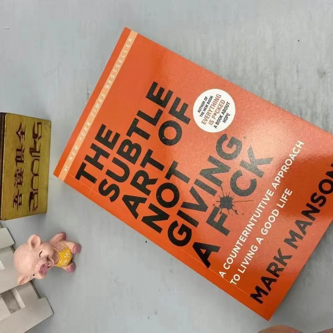 The Subtle Art of Not Giving A F*ck / Every Thing Is F*cked By Mark Manson Self Management Stress Relief Book