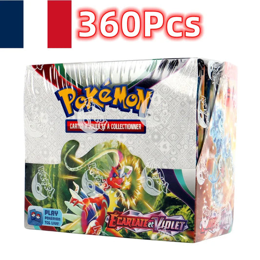 360Pcs French Pokémon TCG:Scarlet Violet Booster Box Pokemon card 36 Pack Box