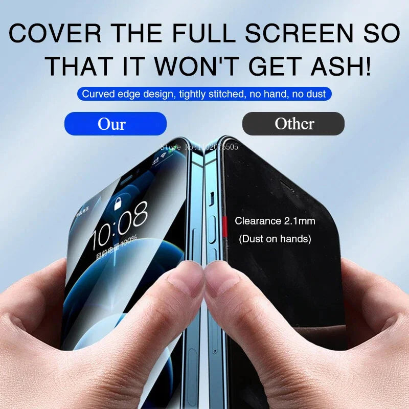 4PCS 9D Full Cover Tempered Glass For iPhone 16 11 12 13 14 15 Pro Max 16 15 Plus Screen Protector For iPhone 13 Mini XR XS MAX