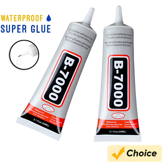 15/50/110ml B-7000 Glue T-8000 Adhesive Epoxy Resin Repair Cell Phone Touch Screen Liquid Glue Jewelry Craft Adhesive Glue