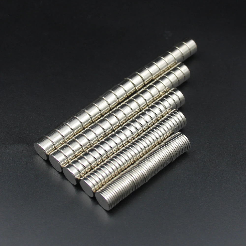 Round Magnet 8x1 8x2 8x3 8x4 8x5 8x8mm Neodymium N35 Permanent NdFeB Super Strong Powerful Magnetic imane Disc For DIY Crafts