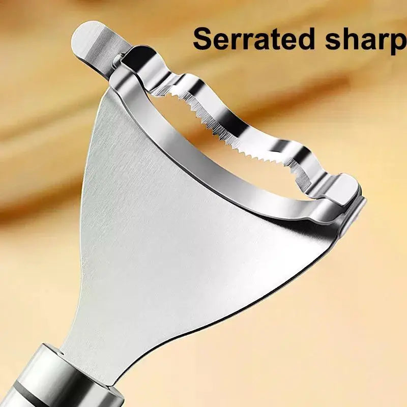 Stainless Steel Corn Peeler Serrated Corn Stripper Peelers Cob Shaver Planer Thresher Cutter Kitchen Fruit Vegetable Gadget Tool