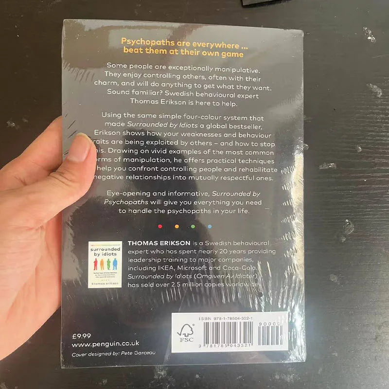 Surrounded By Psychopaths By Thomas Erikson or, How To Stop Being Exploited By Others English Book Bestseller Novel