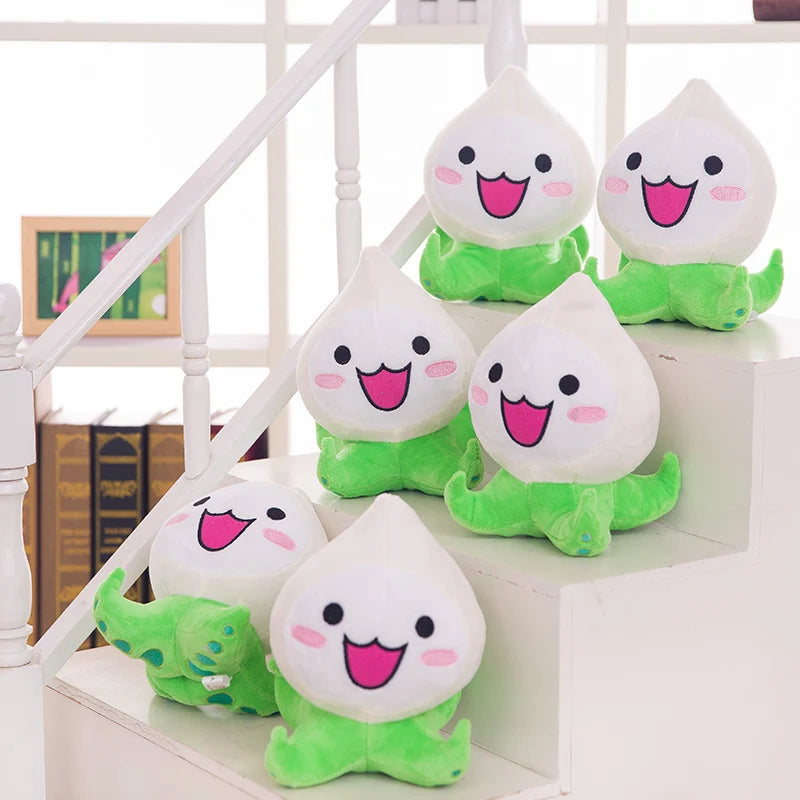 Kawaii Mini Overwatches Plush Toys Onion Small Squid Stuffed Doll Action Figure Soft For Children Gift Home and Car Decoration