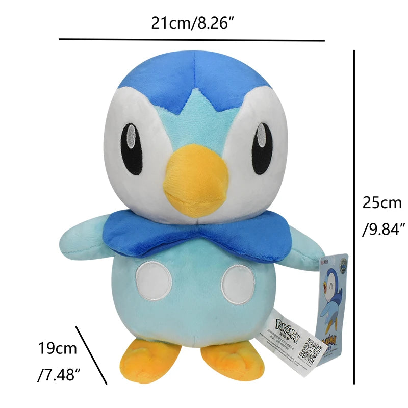 Piplup  Pokemon Soft Plush Toy Cute Anime Figure Stuffed Animals Plushies Toys Cartoon Peluche Birthday Gift