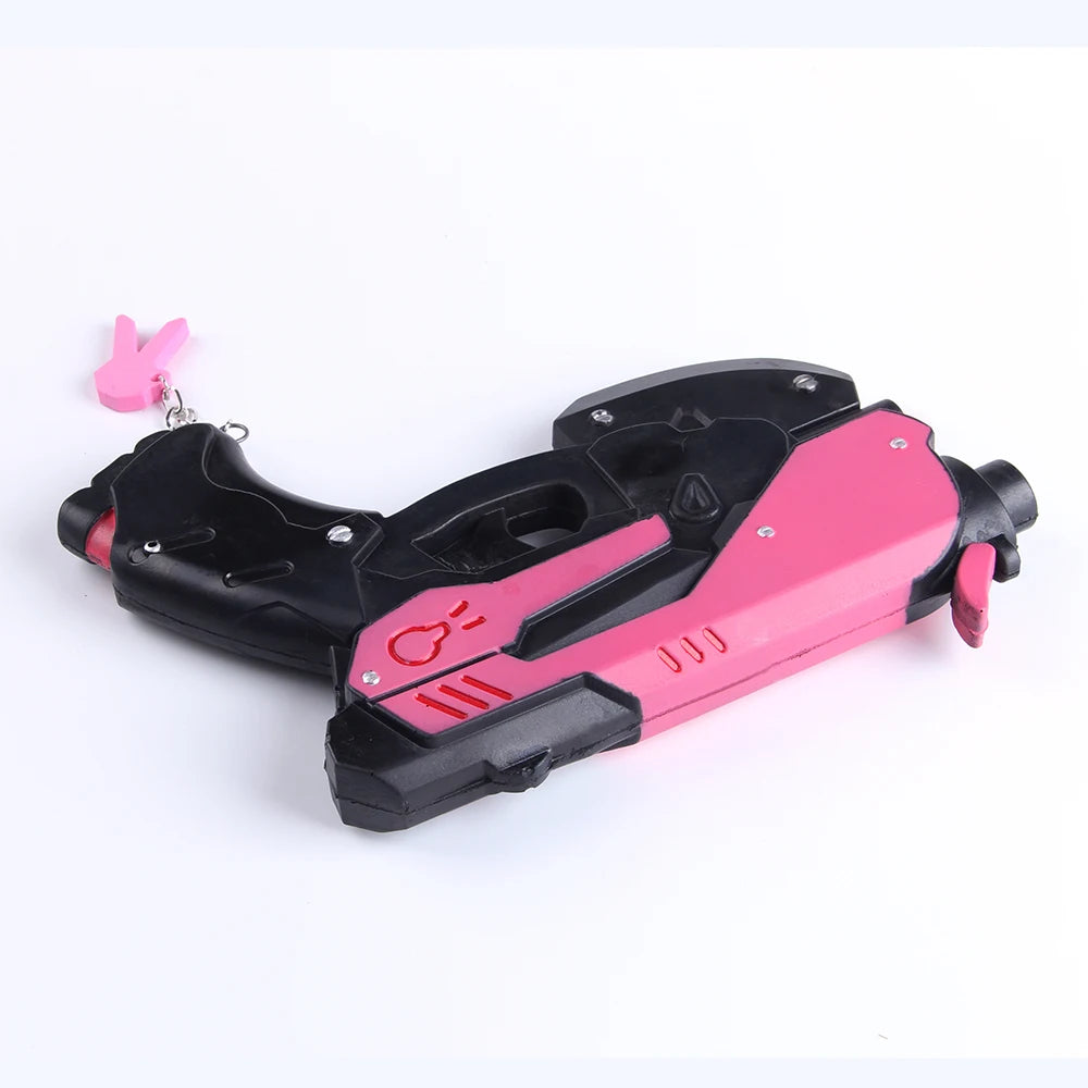 Sydanne Game Overwatch D.Va Props Gun Hana Song Dva Weapon Pistol Cosplay Props Accessories Christmas Halloween Party Toy