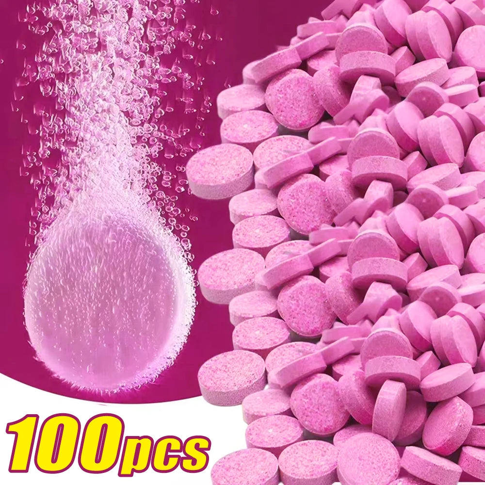 Car Windshield Glass Concentrated Washer Tablets Car Effervescent Washer Fluid Wiper Glass Solid Cleaning Tablets for Car Window